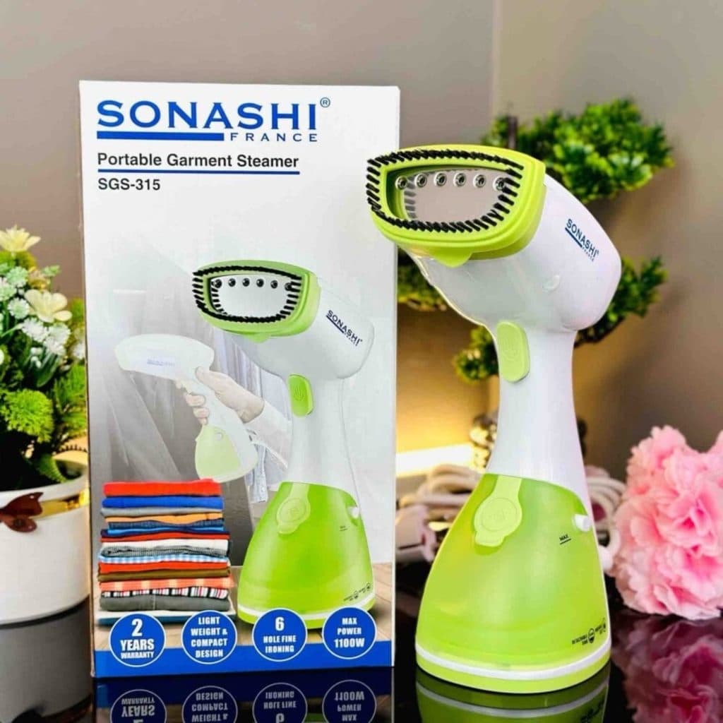 Sonashi Défroisseur à vapeur (à main) 1100W – Sgs- 315